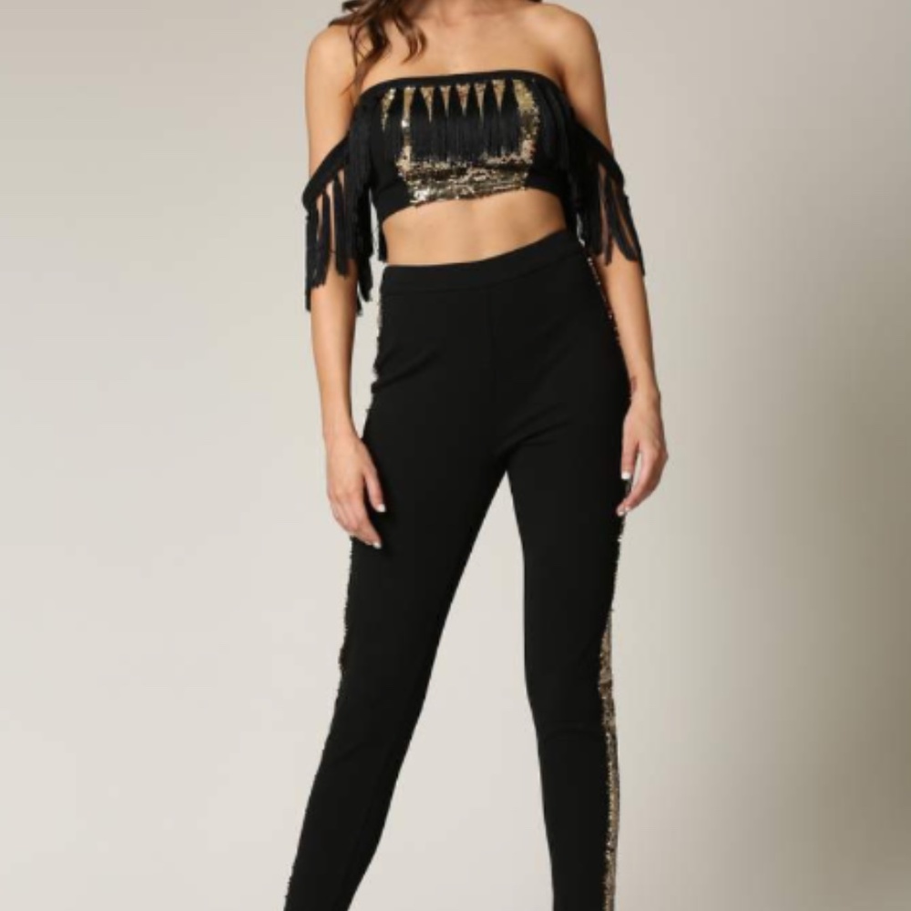 Tassle Two Piece set